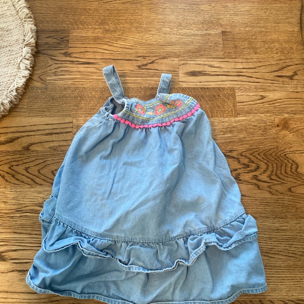 Navy toddler dress